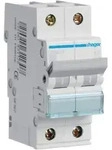 Hager Leitungsschutzschalter 2pol. B-10A, 6kA MBN210