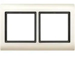 Merten Rahmen 2f.ws waage/senkrecht 400244