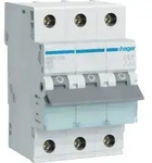 Hager Leitungsschutzschalter 3pol. B-6A, 6kA MBN306