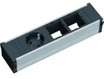 BACHMANN Steckdoseneinheit 1xSchutzk. 2xABD 912.002
