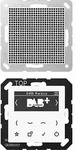 JUNG Smart DAB+ Digitalradio Set Mono 1LS DAB A1 WW