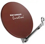 KATHREIN Parabolantenne Euroline 65cm alu rotbraun KEA 650/R
