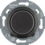 Hager/Berk Uni-Drehdimmer Z.-st.(LED) 1930/Gl., schw 294411