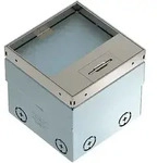 OBO Bodensteckdose mit 2-fach Steckdose UDHOME2 GV15V