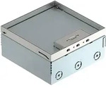 OBO Bodentank komplett 3-f. VDE-Steckdose UDHOME4 2V V