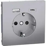 Merten Schuko Steckdose mit USB Ladeger&auml;t MEG2367-6036