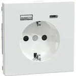 Merten Schuko Steckdose mit USB Ladeger&auml;t MEG2367-6035