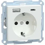 Merten Schuko Steckdose mit USB Ladeger&auml;t MEG2367-0325