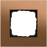 Gira Abdeckrahmen 1-fach E2 Esprit Bronze 021138