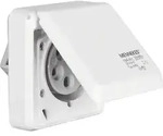 Hager/Berk CEE-Steckdose 5-polig Eb 16A m.Klappdeckel 578501