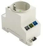 WAGO Schaltschrank-Steckdose Schutzk.m.LED-Status 709-581