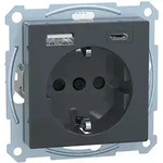 Merten Schuko Steckdose mit USB Ladeger&auml;t MEG2367-0414