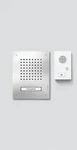 Siedle Audio-Set Siedle Classic Edelstahl/Wei&szlig; SET CLAB 850-1 E/W