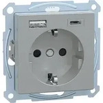 Merten Schuko Steckdose mit USB Ladeger&auml;t MEG2367-0460