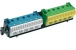 Hager PE/N-Klemme m.Tr&auml;ger 2x22 Quick-Connect FZ383