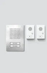 Siedle Audio-Set Siedle Classic Edelstahl/Wei&szlig; SET CLAB 850-2 E/W