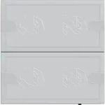 Gira KNX Tastsensor 4 Komf. 2f TS4 anthr. 5002028