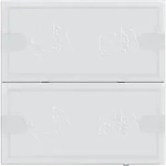 Gira KNX Tastsensor 4 Komfort 2f TS4 ws 5002003