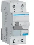 Hager FI/LS-Schalter 1P+N 6kA B-25A 30mA ADS925D