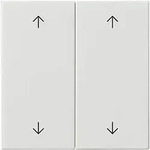 Gira Wippe 2-fach Reinwei&szlig; 538703