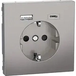 Merten Schuko Steckdose mit USB Ladeger&auml;t MEG2367-6050