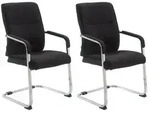 2er Set Freischwinger XL Anubis Stoff