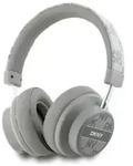 DKNY Checkered Pattern - kabellose Over-Ear- Kopfh&ouml;rer Bluetooth V5.3 (beige)