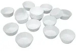 Papier-Backf&ouml;rmchen &ndash; wei&szlig;