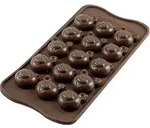 Silikonform f&uuml;r Schokolade in Schweine‐Form