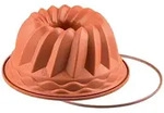 Silikonform f&uuml;r klassischen Gugelhupf, 25 &times; 28 cm, 2200 ml