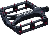 Reverse Pedal MTB Black One AL6061 40 Alu-Pins schwarz/rot