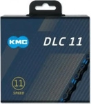 KMC Kette X-11-SL DLC schwarz/blau, 11s/116 Glieder 1/2" X 11/128""