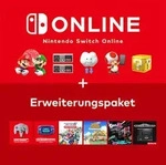 Mitgliedschaft f&uuml;r Nintendo Switch Online + Erweiterungspaket