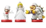 Mario + Peach + Bowser (Hochzeit)-amiibo (Super Mario Collection)