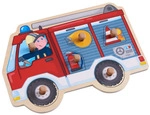 HABA Greifpuzzle Feuerwehrauto | ab 12+ Monate | Puzzles 1304594001