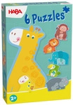 HABA 6 erste Puzzles &ndash; Tierfamilie | ab 2+ Jahre | Puzzles 2012185003