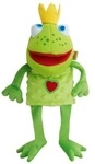 HABA Handpuppe Froschk&ouml;nig, 26 cm | ab 18+ Monate | Puppen, Zubeh&ouml;r und Bekleidung