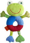 HABA Greifling Frosch Fredi | ab 6+ Monate | Bei&szlig;- und Greifling 1306005001