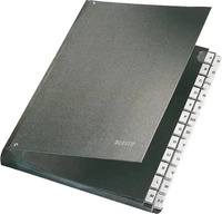 LEITZ 154252, Pultordner 5824 von LEITZ, DIN A4, A-Z, schwarz