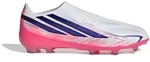 adidas F50 Hyperfast Elite Laceless FG Kinderfu&szlig;ballschuh wei&szlig;/pink 36 2/3