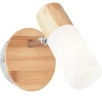Brilliant Babsan Wandspot holz hell/wei&szlig;