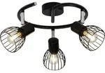 Brilliant Blacky Spotspirale 3flg schwarz