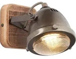 Brilliant Carmen Wood Wandspot burned steel/holz
