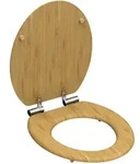 SCH&Uuml;TTE WC-Sitz NATURAL BAMBOO, Bambus, mit Absenkautomatik