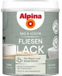 Alpina Bad & K&uuml;che Fliesen-Lack 2K Salbei Seidenmatt 0,75 Liter