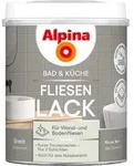 Alpina Bad & K&uuml;che Fliesen-Lack 2K Granit Seidenmatt 0,75 Liter