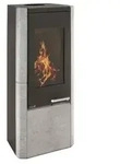Wamsler Kaminofen Typ11380-Methis Speckstein HxBxT 124,4x50,5x41,7 cm (8 kW)