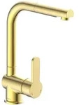 SCH&Uuml;TTE LONDON Sp&uuml;ltischarmatur, Gold matt, mit herausziehbarem Auslauf