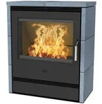 Fireplace Dauerbrandofen Kaminofen R&ouml;nky Speckstein grau 11 kW