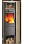 Hark Dauerbrandofen Kaminofen Opera-B Grande Ofenkacheln creme (7 kW)